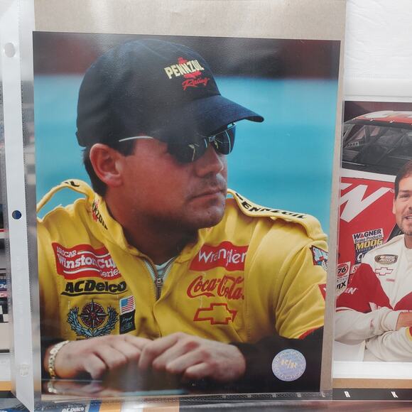 Vtg NASCAR Steve Park Photos Magazine Lot of 6 - Picture 2 of 14